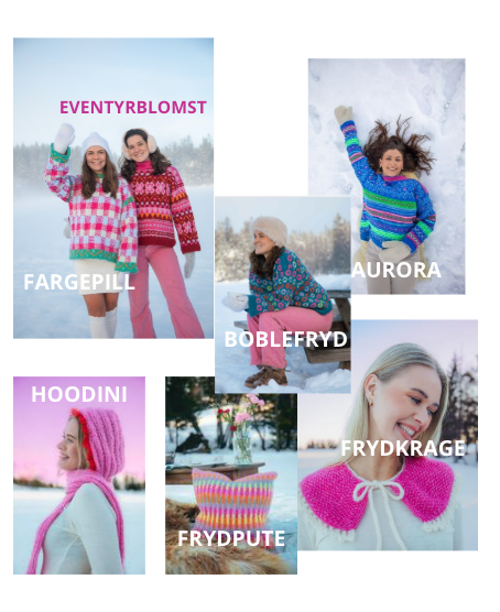 Runastrikk 2 - varme plagg til fargerike eventyr