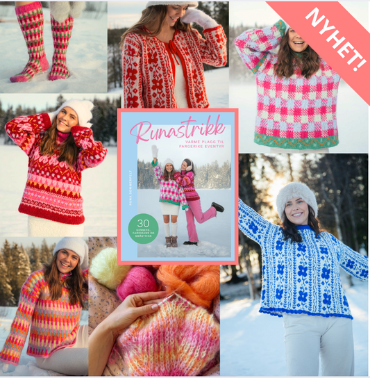 Runastrikk 2 - varme plagg til fargerike eventyr