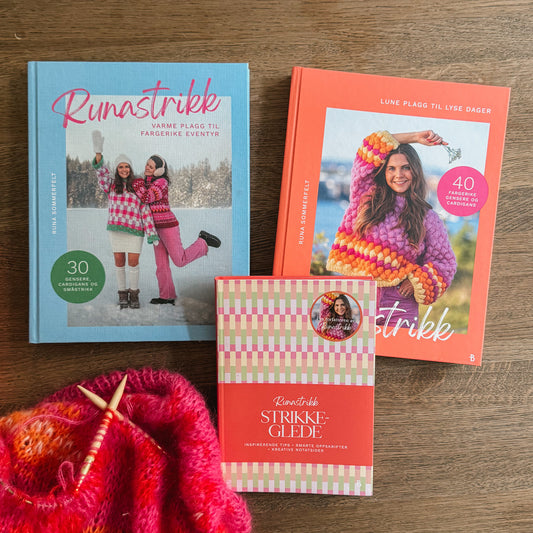 3 bøker - Runastrikk