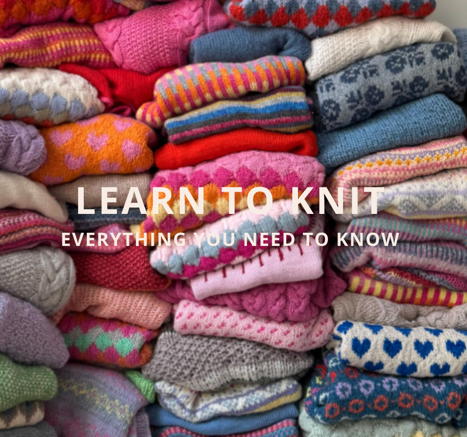 LEARN TO KNIT